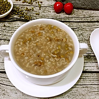 Illustration of how to make mung bean porridge 7