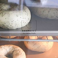 # Wonderful Baking House#Whole Wheat Chia Seed Bagel Bread Illustration of how to do it 21