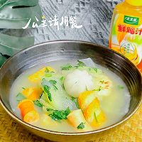 Winter Melon Hot Pot Meatball Soup Recipe Illustration 6