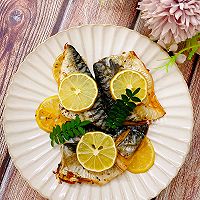 Illustration of how to make Norwegian mackerel with black pepper and lemon 1