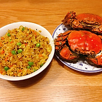 Crab Roe Fried Rice Recipe Illustration 7