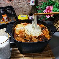 # exquisite人食# Spicy Korean army hot pot recipe Illustration 16