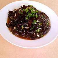 Crisp and delicious snack^Illustration of how to make cold black fungus 9