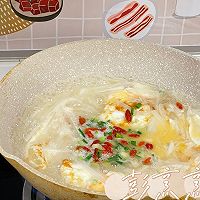 Illustration of how to make fried egg white radish soup that is very suitable for babies to drink in autumn 6 