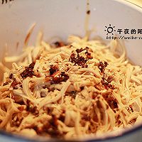 The simplest dish to go with wine--privately made shredded dried tofu Illustration of how to do it 8