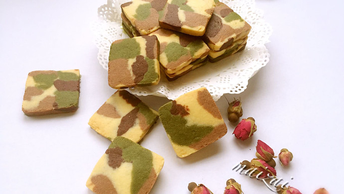 camo cookies