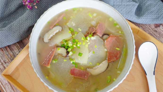 Winter Melon and Ham Soup