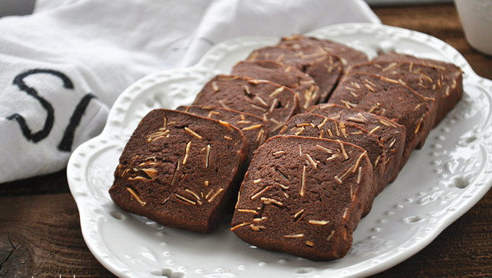 Cocoa Almond Cookies