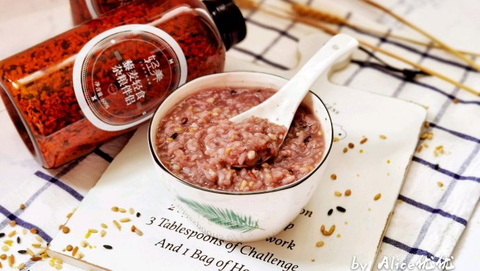 Light multigrain rice porridge