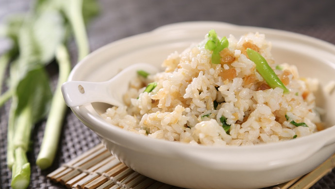 Salted Fish Claypot Rice