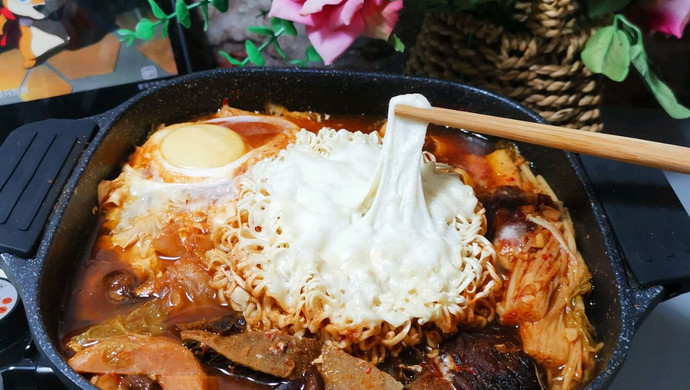 Spicy Korean Army Hot Pot