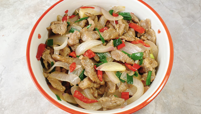 Stir-fried beef