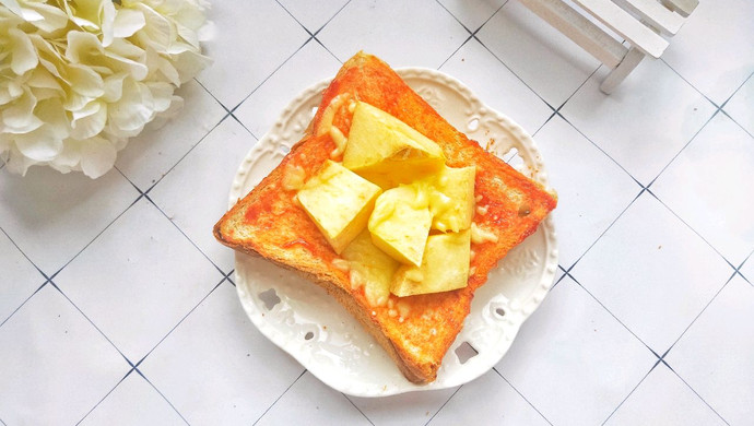 Fruit Toast Pizza