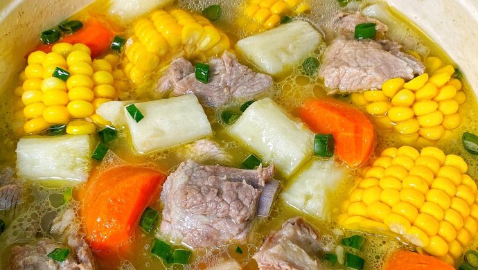 This pork rib soup is so delicious