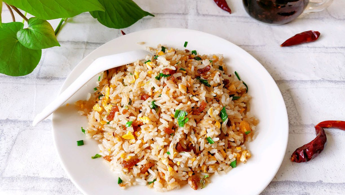 Ginger, Scallion and Sea Rice Fried Rice