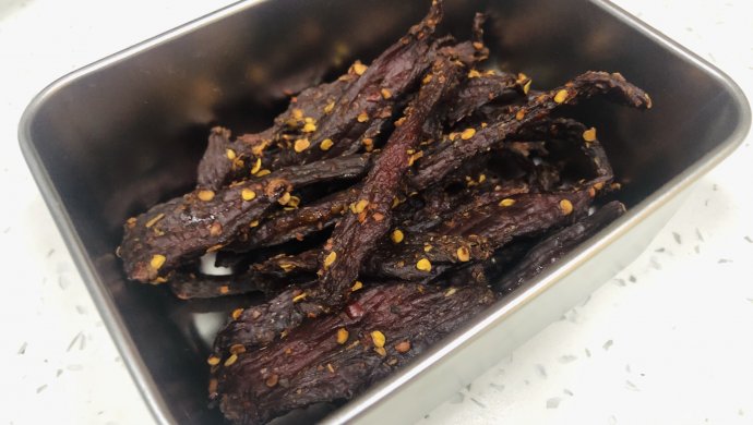 Air-dried beef jerky