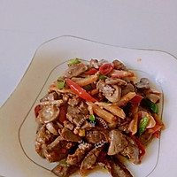 Illustration of how to make stir-fried rabbit liver (Sichuan version) 5