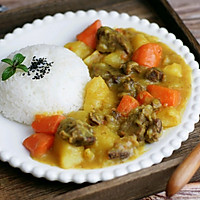 #中于classictraditional flavor#Recipe for curry beef stew with potatoes Illustration 11