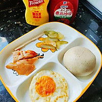 #primary and middle school students nutritious meal# Nutritious and delicious ~ Chinese burger Illustration of how to do it 2