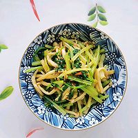 Refreshing summer cold dish: Mushrooms mixed with green parsley and #Collections Juice Healthy Light Food Season# Recipe Illustration 9