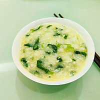 [Home cooking] Illustration of how to make rice cooker version of vegetable and egg drop porridge 6