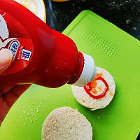 #primary and middle school students nutritious meal# Nutritious and delicious ~ Chinese burger Illustration of how to do it 4