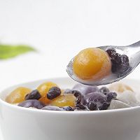 Illustration of how to make taro balls, a famous dessert with a chewy texture 9