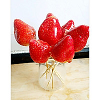 An irresistible snack ~ Illustration of how to make rock sugar strawberries 5