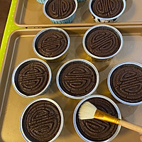 Chocolate egg mooncakes - the texture of cake, soft and sweet! Illustration of how to do it 13