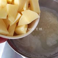 #Early Spring Moisturizing Time is the Time#Illustration of how to make millet, oatmeal and apple porridge 6