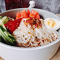 Cool summer, Korean cold noodles, a must-have for lazy people in summer Illustration of how to do it 7