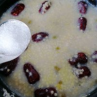 # Eat Healthy, Solve Fake Fat#Red Dates, Millet Oatmeal Porridge Illustration of how to do it 10