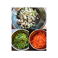 Illustration of how to make spring vegetable rolls 4