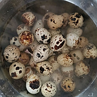 Dish to go with wine--Illustration of how to make braised quail eggs 2