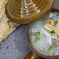 [Pork belly stewed with white radish] Spring lung clearing and cough relieving soup The white belly is soft and has a delicious aftertaste. Illustration of how to make it 23