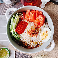 Cool summer, Korean cold noodles, a must-have for lazy people in summer Illustration of how to do it 6