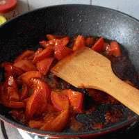 Simple and delicious quick noodles ~ illustration of how to make egg and tomato noodles 6