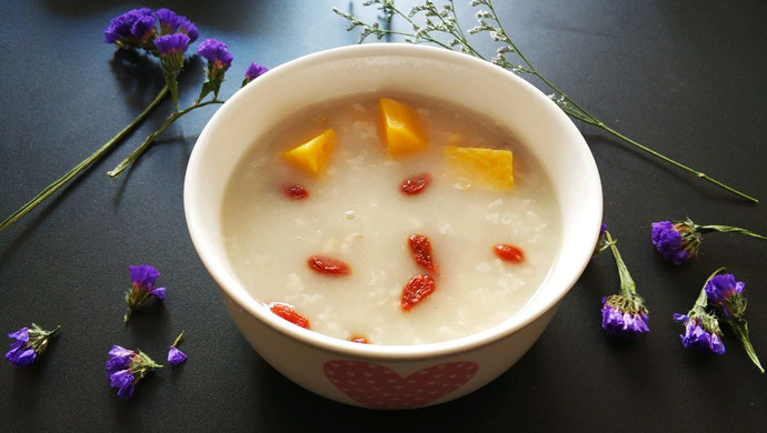 Rice, Oats and Sweet Potato Porridge