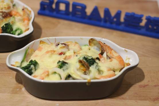 Seafood Baked Rice