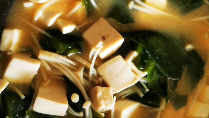 Japanese miso soup