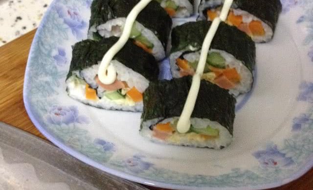 Homestyle sushi