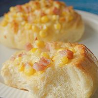 #Thanksgiving Cooking Challenge#How to make corn, ham and cheese bread Illustration 11