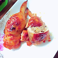 Illustration of how to make Taiwanese snack wings and rice 9