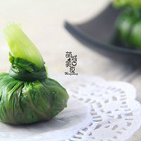 Illustration of how to make lettuce small lucky bag 9