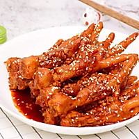 Korean Internet celebrity chicken feet·10 minutes to prepare·A must-have late night snack Illustration of preparation method 7