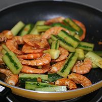 # Workers' Healthy Meal#Low-calorie full and healthy lunch ~Cucumber Shrimp + Beibei Pumpkin Recipe Illustration 9