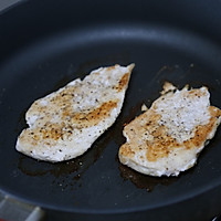 #primary and middle school students nutritious meal#Super simple! Low fat and high protein Illustration of how to make pan-fried chicken steak 4