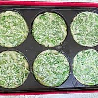 #primary and middle school students nutritious meal#nutritious breakfast/celery leaf egg cake Illustration of how to do it 5