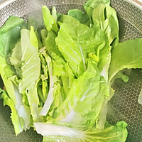 Illustration of how to make cabbage and tofu (eat more green vegetables for health in spring) 4