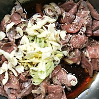 Appetizers㊙️‼️Stir-fried pork heart with taro and lotus‼️Not old or old Illustration of how to make fishy food 1